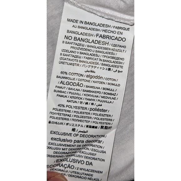 Captivating Gators Florida Raglan T-Shirt Tee White Blue Medium NWT - Picture 7 of 9